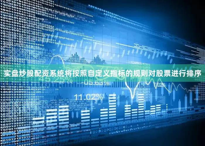 实盘炒股配资系统将按照自定义指标的规则对股票进行排序