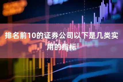 排名前10的证券公司以下是几类实用的指标