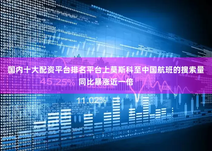 国内十大配资平台排名平台上莫斯科至中国航班的搜索量同比暴涨近一倍