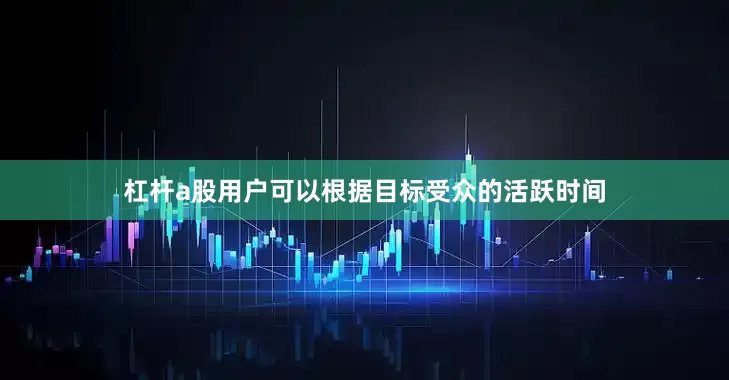 杠杆a股用户可以根据目标受众的活跃时间